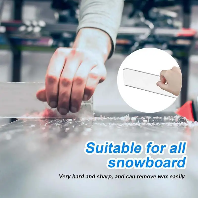 Ski Tools Snowboard Wachsschaber Snowboard Wartungswischer Snowboard Wachsschaber