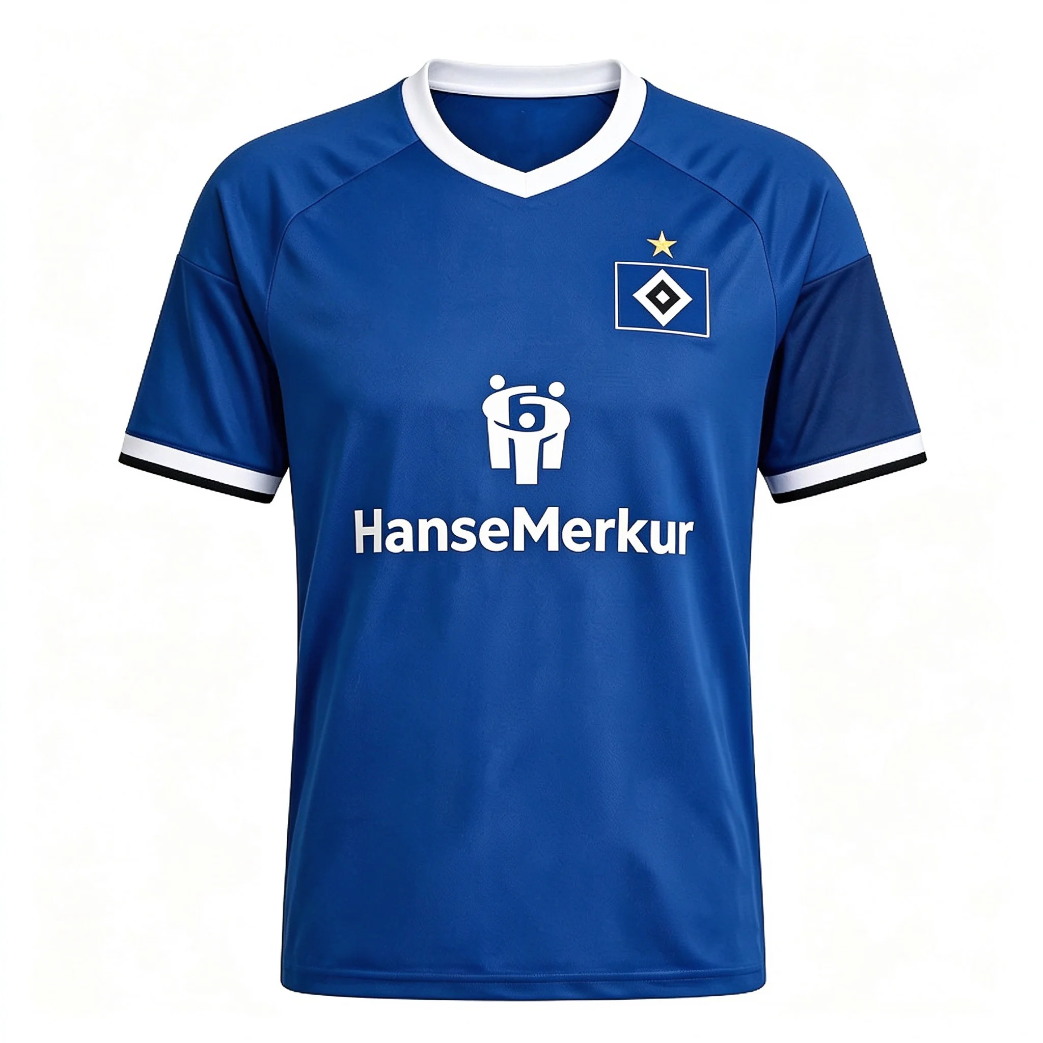 26-27 Season Hamburger SV Home and Away Football T-Shirt Jersey with 3D Digital Print, Breathable Sports Casual Top