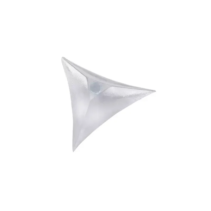 50/100pc Transparent Angle Dust-proof Guarding Edge Protection Triangle Soft PVC Portable Staircase Dust-proof Angle Bracket - view 5
