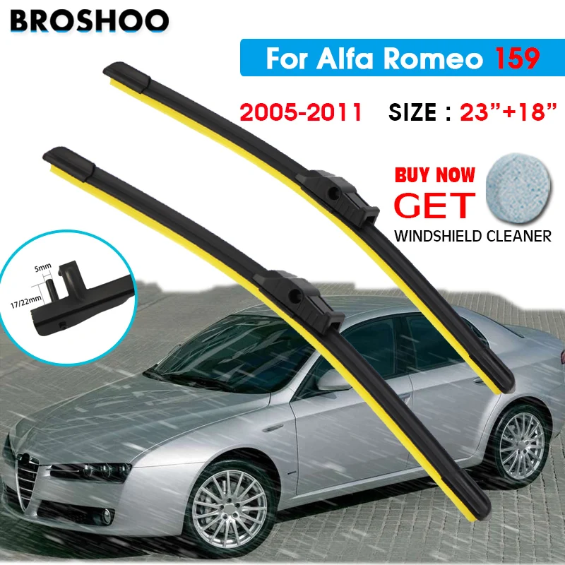 Car Silicone Wiper Blade For Alfa Romeo 159 23