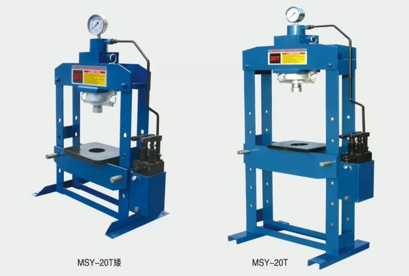 20 tonnage YL Series Gantry Electric Hydraulic Press Machine For bearing with hydraulic pump