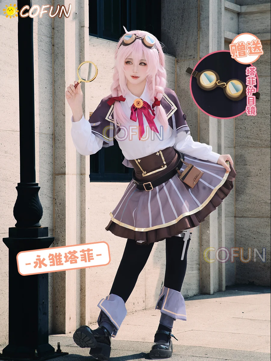 

COFUN Vtuber Ace Taffy Women Cosplay Costume Cos Game Anime Party Uniform Hallowen Play Role Clothes Clothing