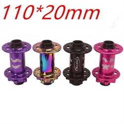RUJIXU MTB Bike Hub Thru Axle Downhill 20 Bicycle Disc Brake Front Hub Barrel Shaft 110 x 20mm 32 Hole Cycling Accessories
