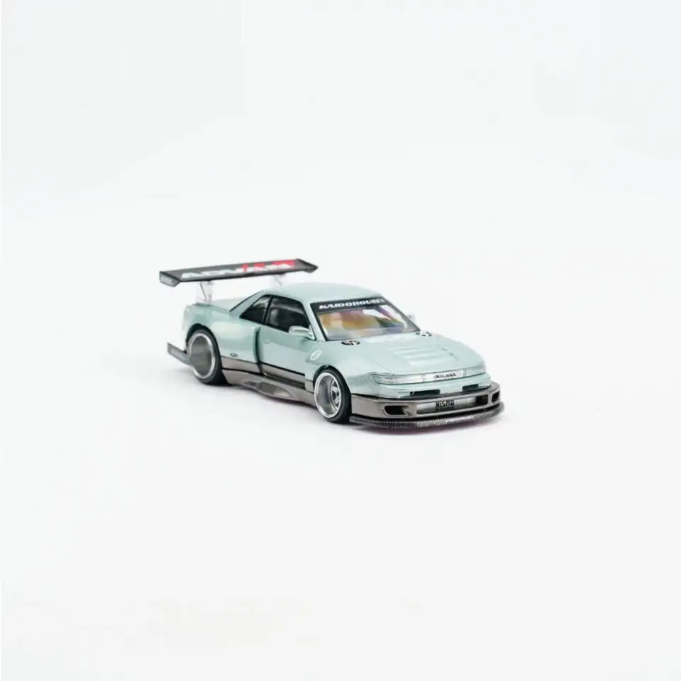 Kaido House x MINI GT 1:64 Nissan Silvia S13-R V1 Light Green