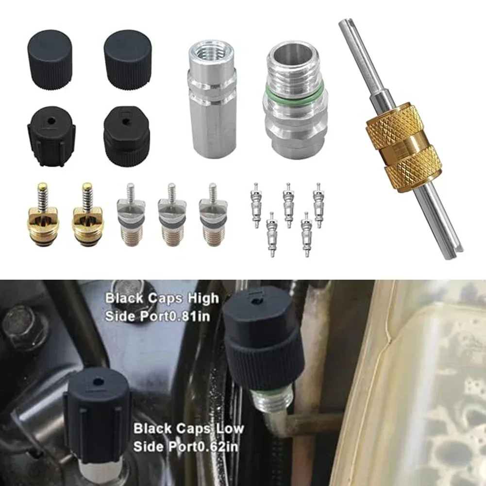 

Refrigeration Seal Air Conditioning Valve Kit Quick Access Repairs Robust Materials High-pressure Service Valves