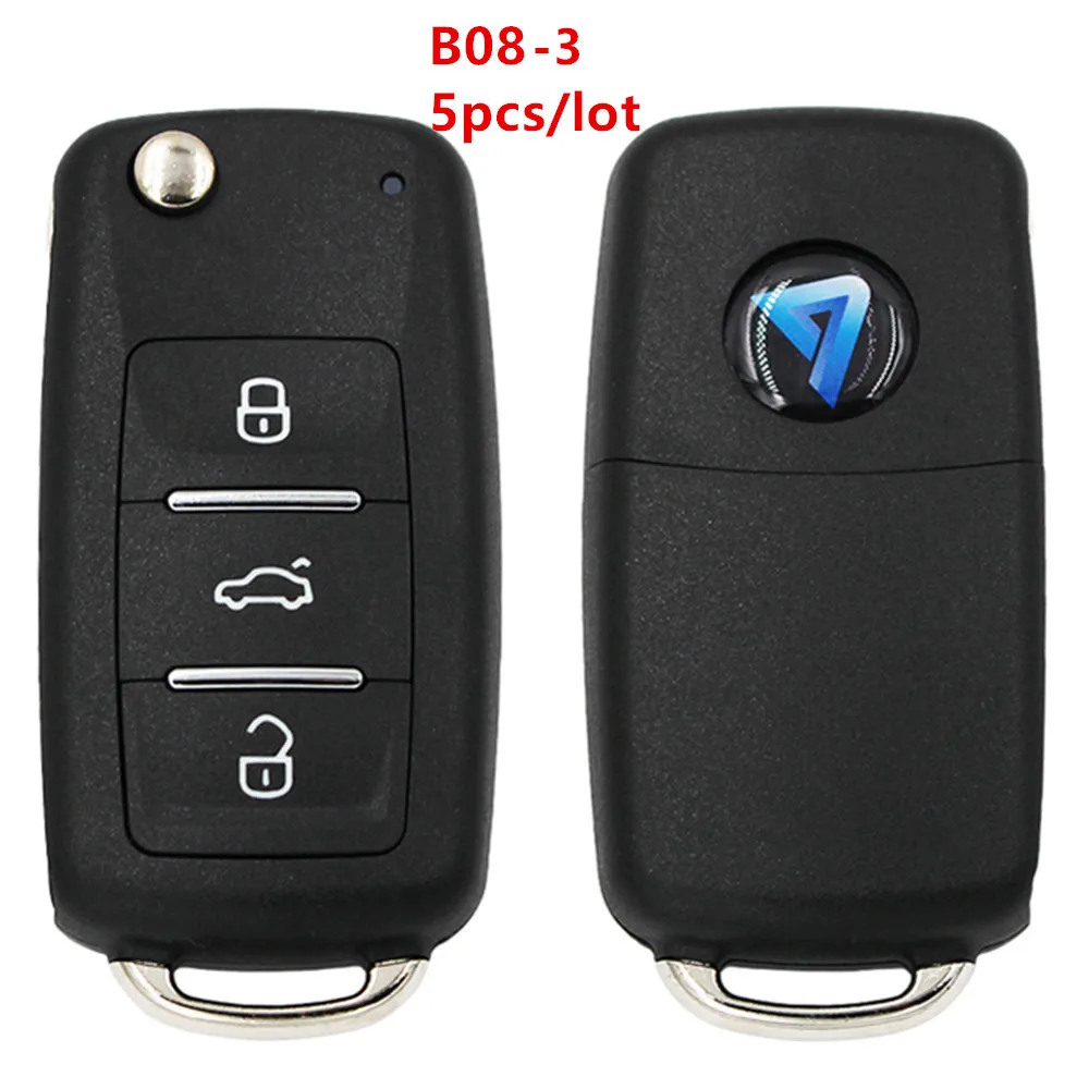 5pcs/lot KEYDIY B08 3  B08 4 Button B Series Universal KD Remote Control Smart Car Key For KD900/MINI/KD-X2 Programmer