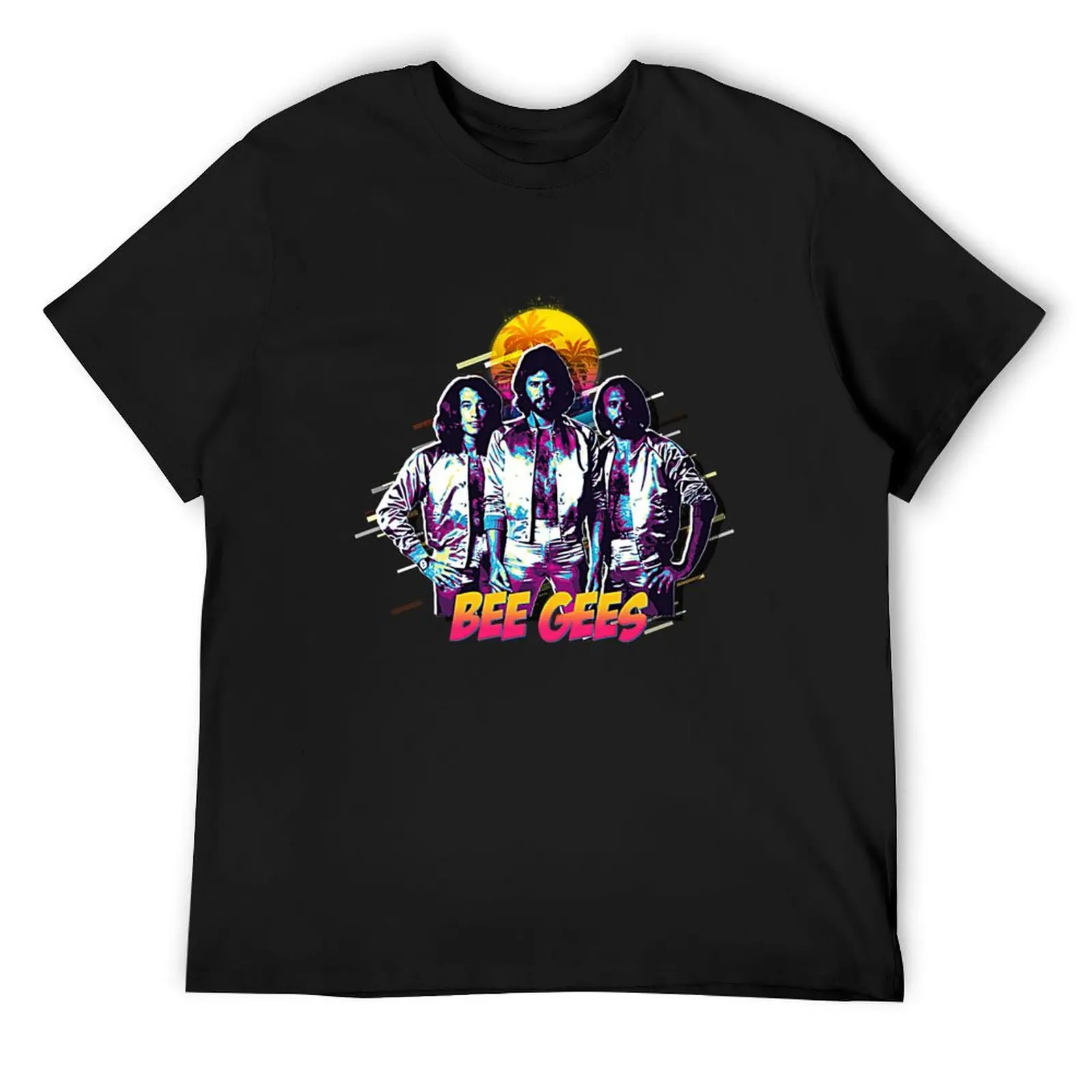 

Vintage Bee Gees T-Shirt graphic t shirts blanks rapper graphic tees hippie clothes workout shirts for men