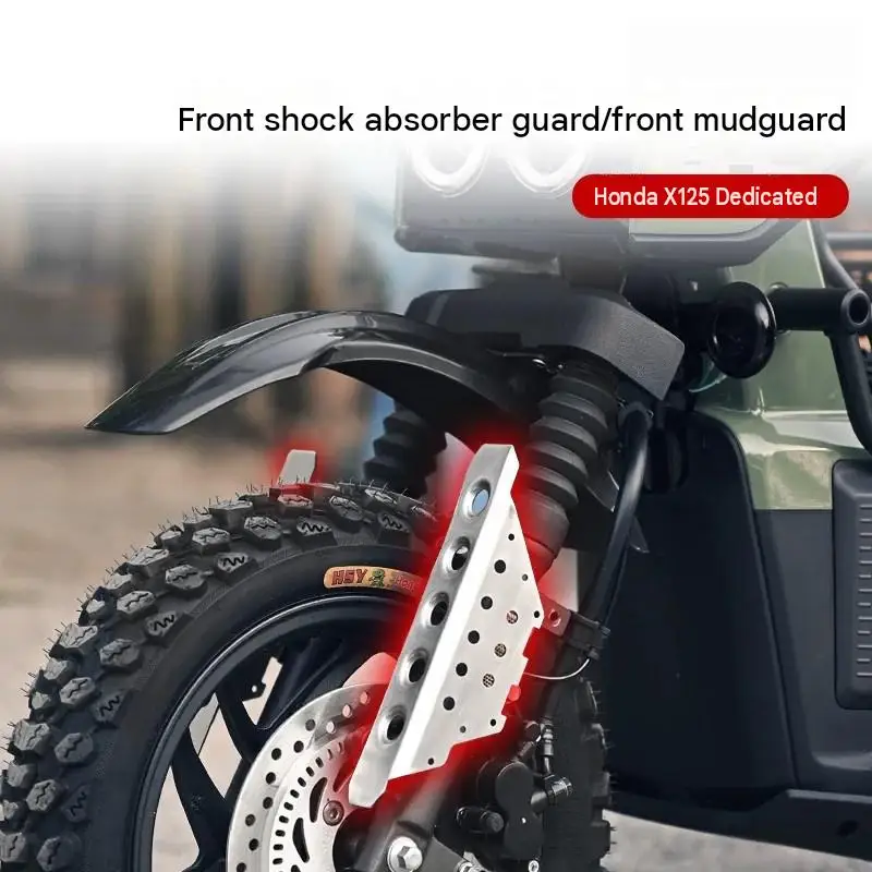 For Honda SquareX125 FrontFork Protection Cover Shock Absorber Decorative Panel Direct Fit Exterior Upgrade No Drilling Required