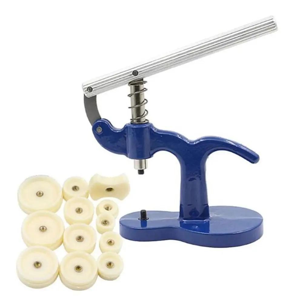 Prevenir o deslizamento ferramenta de reparo do relógio durável universal ferramenta de fechamento traseiro montagem dados relógio de pulso imprensa ferramentas de relojoaria
