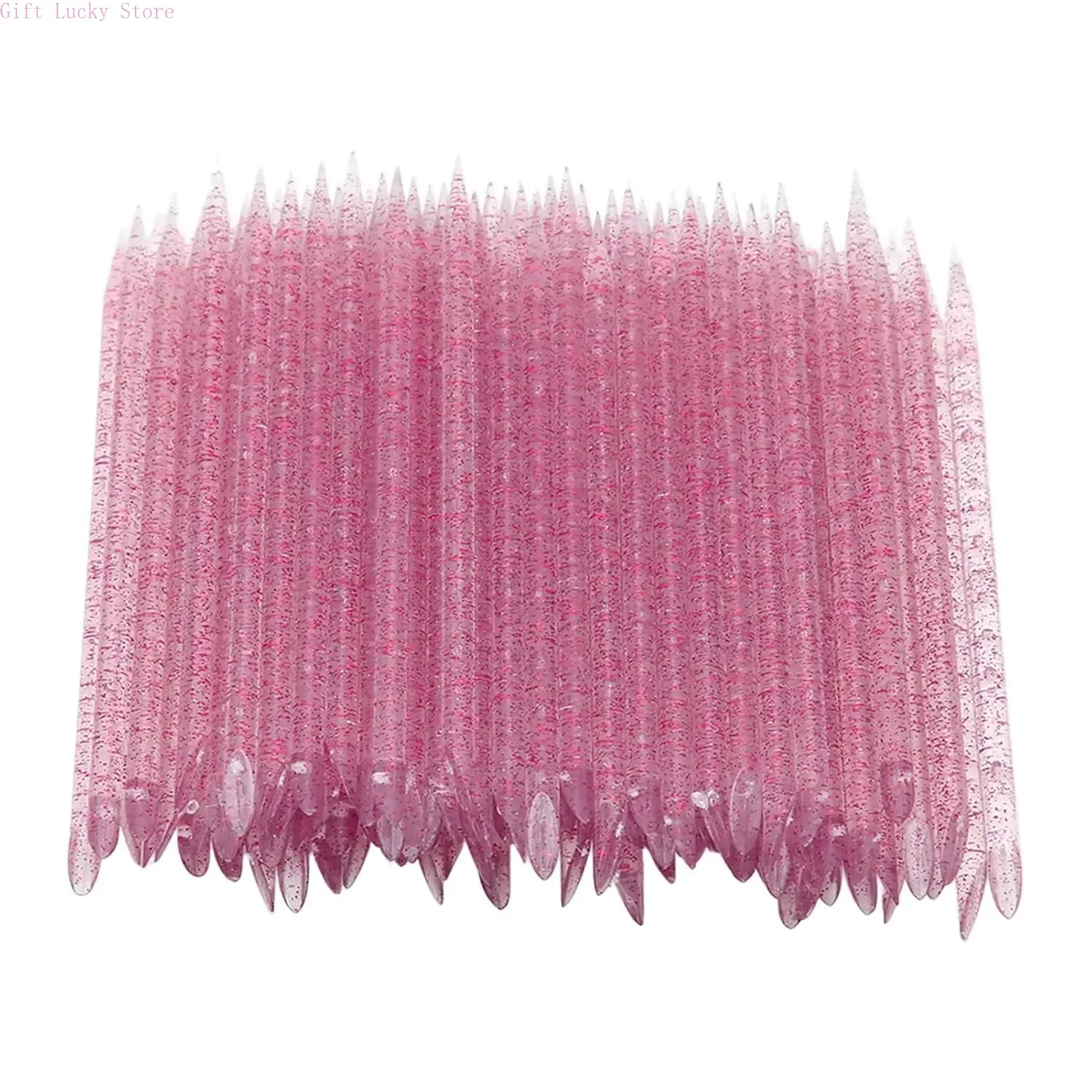 20/50/100/200 Uds palitos de uñas desechables, empujadores de cutículas de doble punta, herramientas de uñas y pedicura para manicura y cuidado de los pies