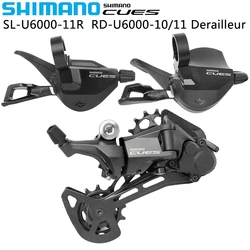 SHIMANO CUES U6000 1X11 Speed MTB Bike Derailleur SL-U6000-11R Right Shift Lever Rear Derailleur Original Bicycle Parts