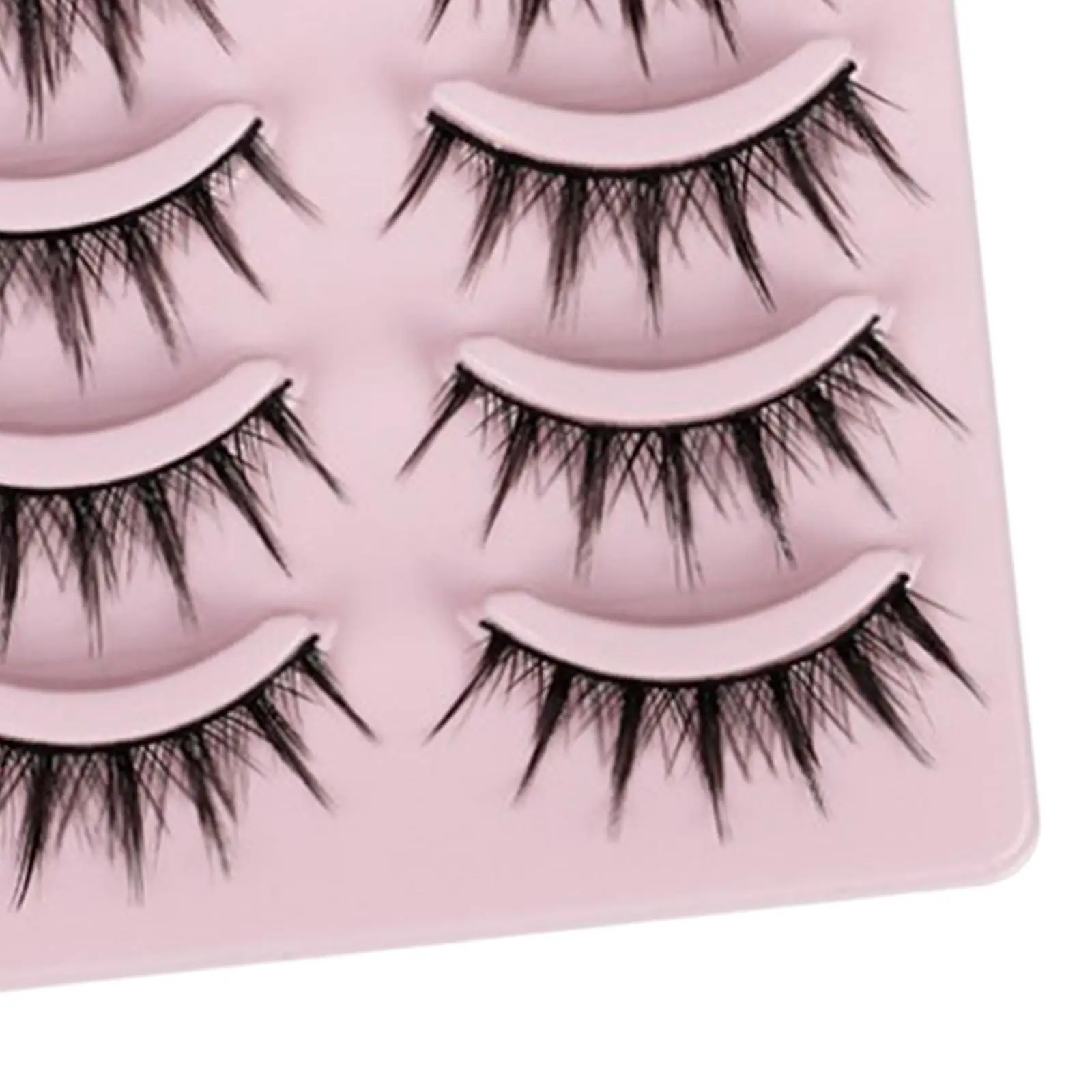 ขนตาปลอม 5 ชิ้น อุปกรณ์แต่งหน้าที่ใส่สบาย ขนตาฮาโลวีน ขนตาปลอมทำมือ สำหรับผู้หญิง ของขวัญสำหรับสาวๆ คอสเพลย์ เทศกาล