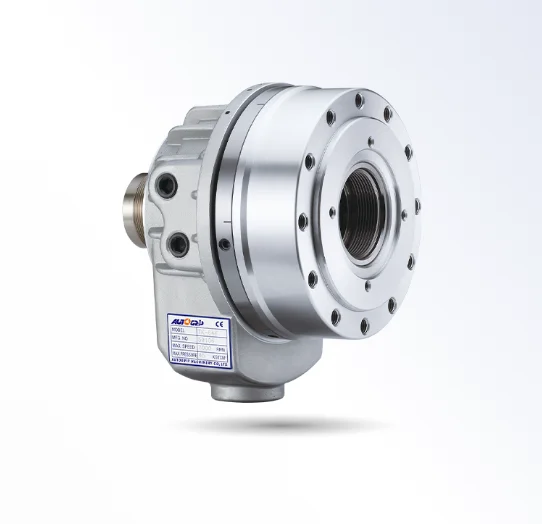 Pneumatic components, rotary hydraulic cylinders, and hydraulic rotary actuators for industrial automation and mechanical