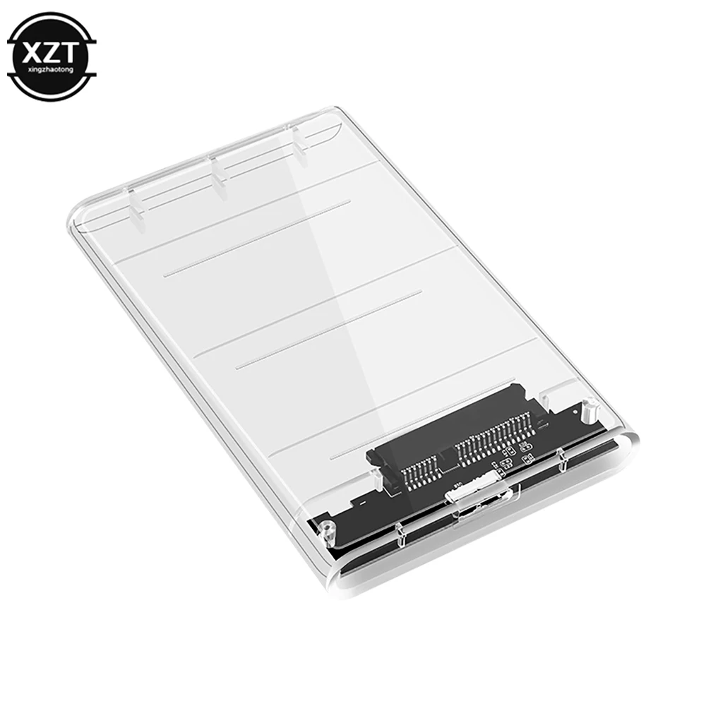 2.5 بوصة SATA 3 إلى USB موبايل قرص صلب صندوق USB 3.0 قرص صلب SSD الحالة الصلبة الميكانيكية قرص صلب صندوق SATA قرص صلب