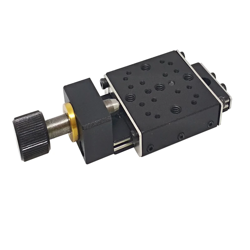 PT-SD104P Low-Profile Manual Linear Stages 13mm Travel Ball Bearing Linear Translation Stages For Optics Instruments