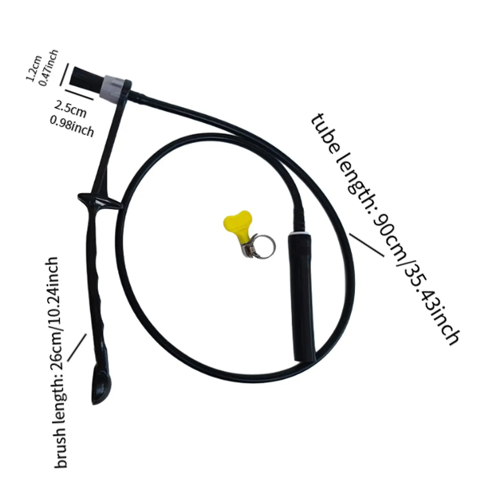 فرشاة تنظيف من السيليكون بحجم مريح، ملحقات المطبخ، فرش البخار، فرشاة تنظيف للمقهى والمقهى والفندق والمطعم والمنزل