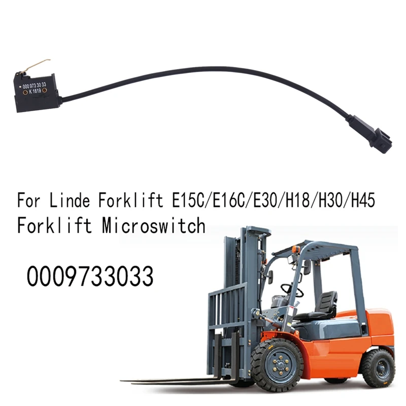 Forklift Microswitch Micro-Motion Switch 0009733033 350 351 394 396 Diesel Truck For Linde Forklift E15C/E16C/E30/H18/H30