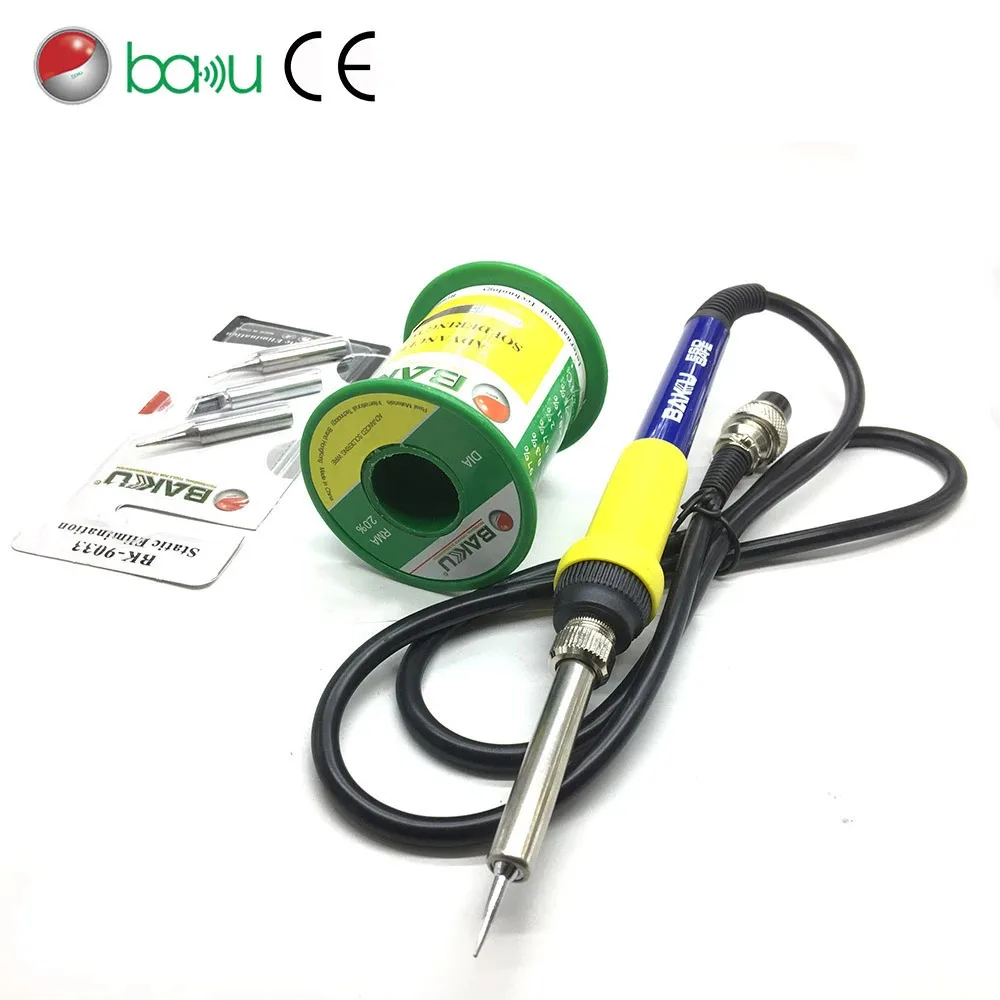 BAKU Electric Soldering Iron Kit Rework Station Handle for 936 878L 601D