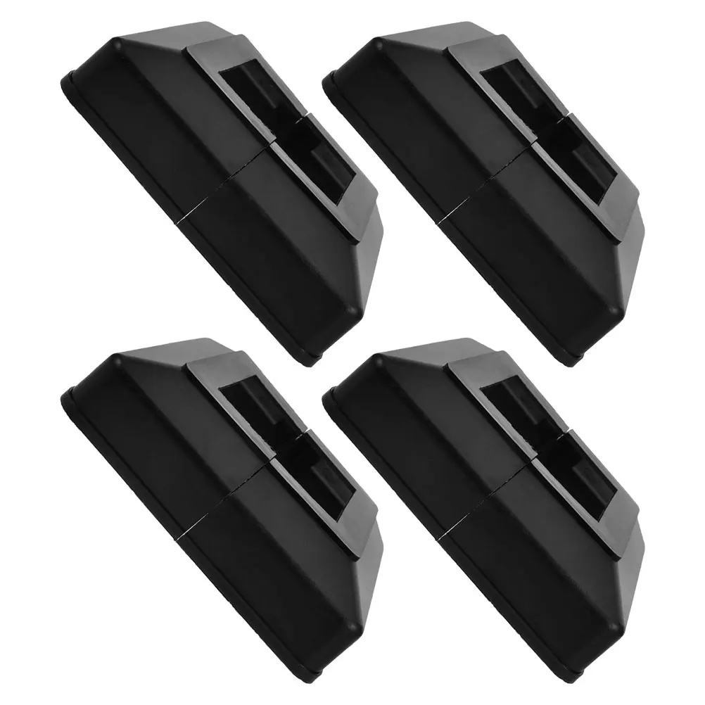 

4pcs 60x60 Decorative Covers Plastic Deck Post Base Fence Column Cap Trim Post Skirt Cover End Caps Decking Caps