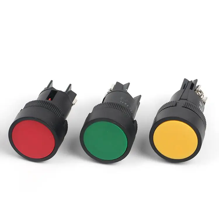 22 مللي متر لحظة الذاتي بقية Slef العودة مفتاح بـزر دفع الأحمر الأخضر الأزرق الأصفر الأسود الأبيض NO + NC XB2-EA142 XB2-EA145 XB2-EA155 #2