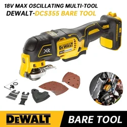 DEWALT Oscillating Tool Kit Brushless Cordless Starlock Compatible Multifunction Oscillating Multi-Tools Trimmer Saw DCS355