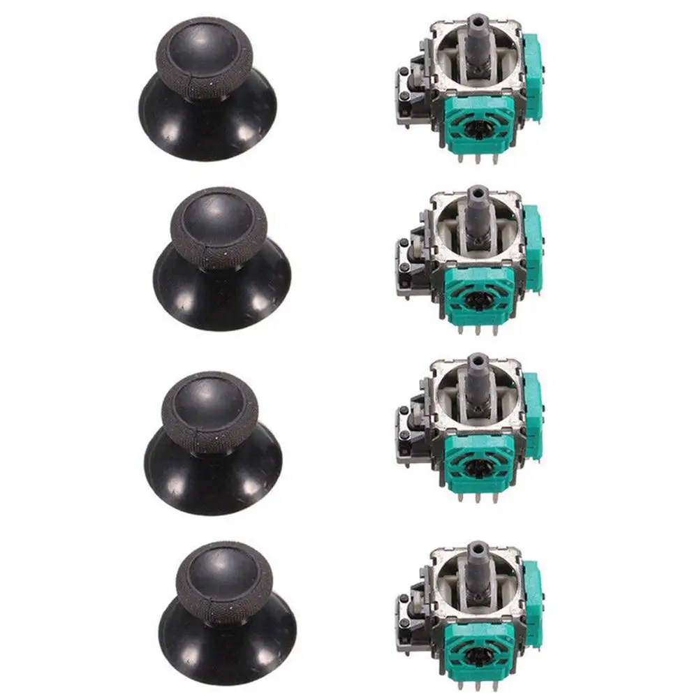 Joystick for Household Compatibility Effective 8Pcs Metal Replacement Analog Module for Household