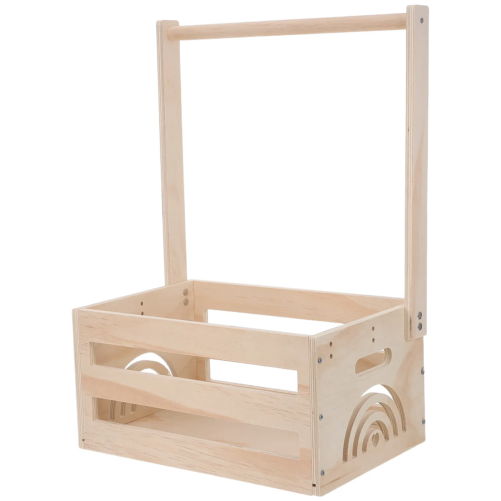 wooden-baby-clothes-storage-hamper-natural-nursery-basket-rectangular-crate-handle-newborn-clothing-rack-baby-shower-storage