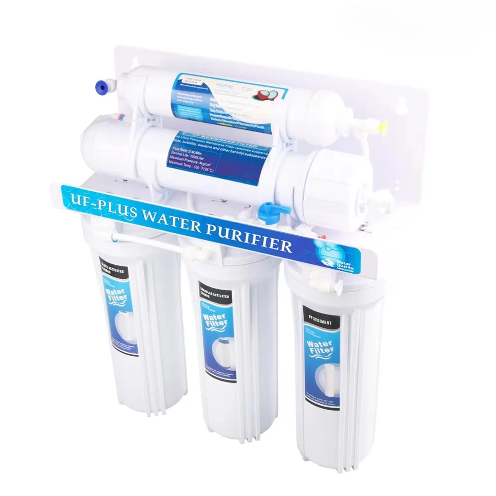 5-stage undersink uf membranes water filter system