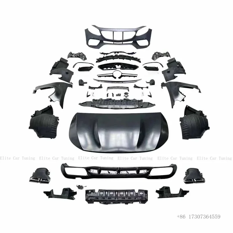 

Car Body Kits for E Class W213 2016-2020 Modification and Facelift 1:1 E63 s Bodykit