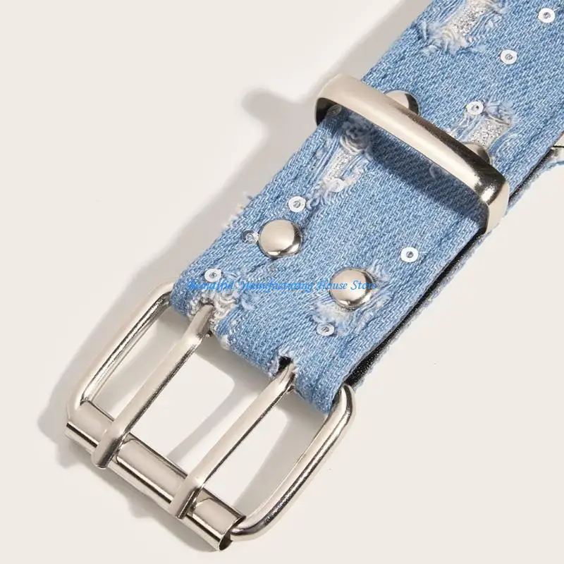 

E56A Grommet Body Chain for Suit Skirt Jeans Body Jewelry for Women Hot Girls