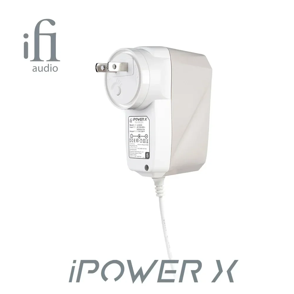 IFi IPower X DC Low Noise Power Adapter Hifi Decoded Headphone Amplifier Noise Elimination Filter Low Ripple Safety Protection