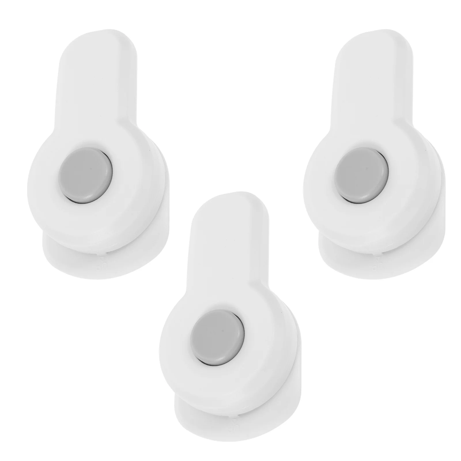 3pcs Child Safety Cabinet Locks Plastic Drawer Cupboard Latches For Kitchen Pantry Fridge Furniture Cabinet Locks