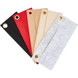 5 Colors Purse Felt Insert Organizer Women Clutch Bag Convert Lined Pochette Envelope Bag Insert Liner with Eyelet Bag in Bag