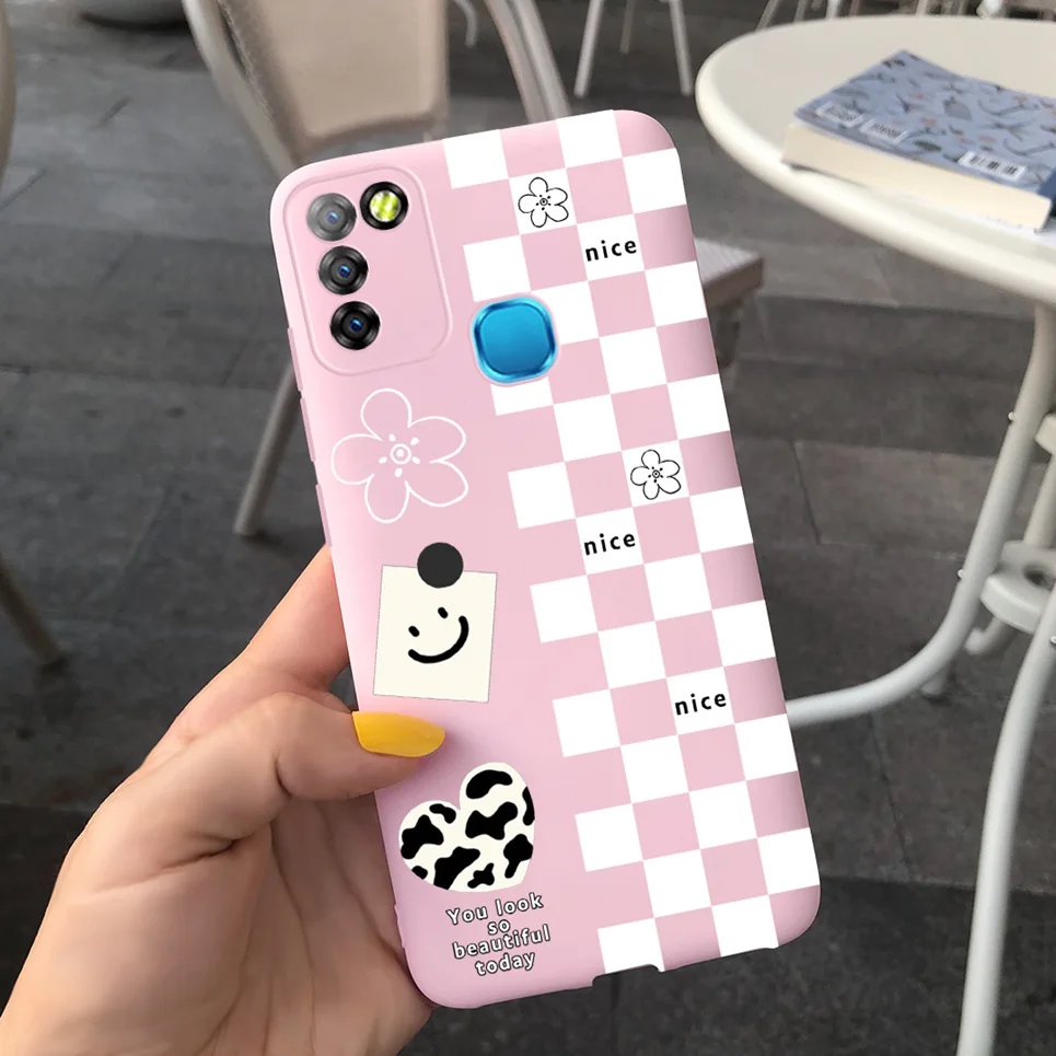 For Infinix Smart 5 / Smart 6 (3/64G) / X657B X657C X657 Case Cartoon Cool Child Pattern Cover Smart5 Smart6 Soft Silicone TPU