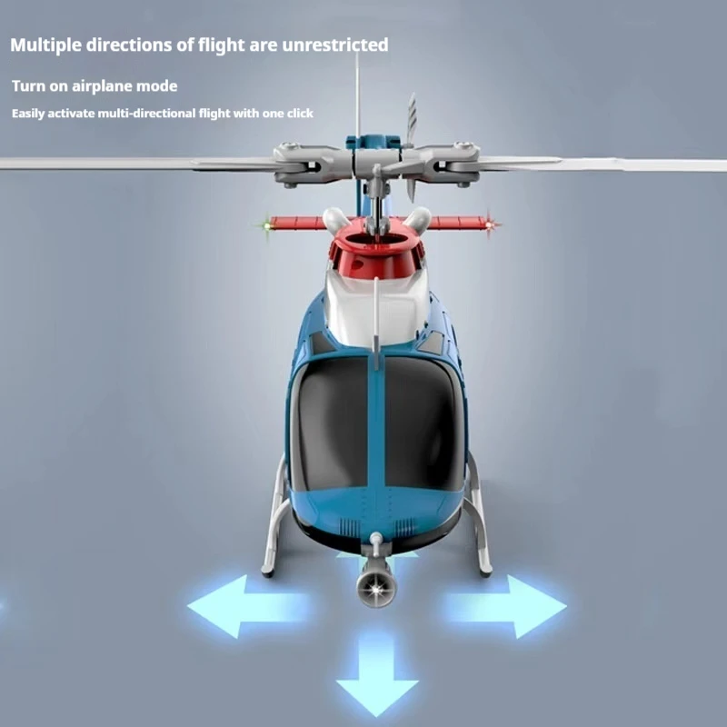 เฮลิคอปเตอร์บังคับวิทยุ RC ERA C138 PRO 6CH ใบพัดเดี่ยว พร้อมบิน (RTF) ไจโร 6 แกน ระบบ Optical Flow รักษาระดับความสูง พร้อมบินสำหรับผู้ใหญ่และผู้เริ่มต้น