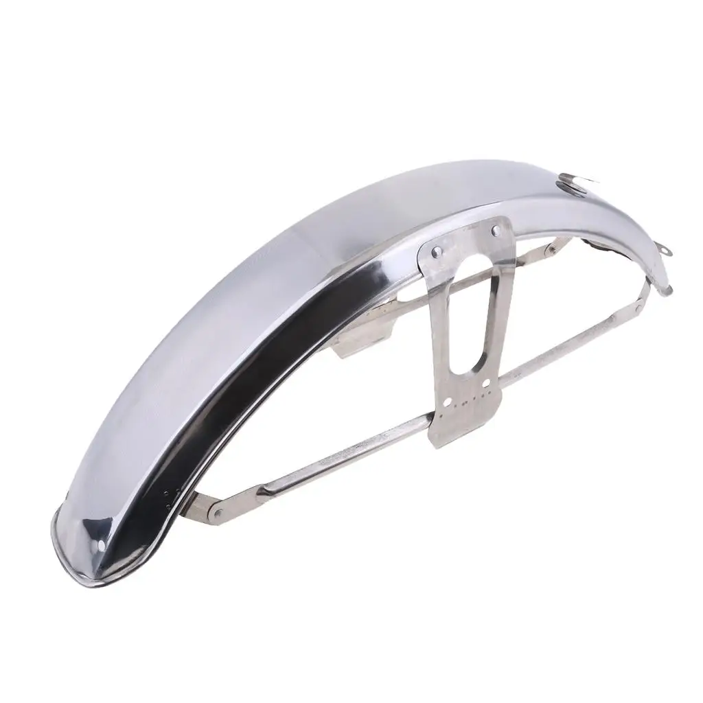 Chrome Front Mud Sand Motorcycle Splash Guard for JH70