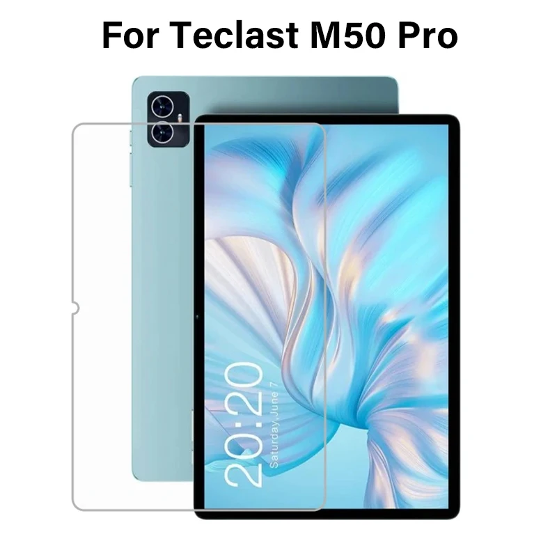 

For Teclast M50 Pro 10.1 Inch Tempered Glass Screen Protector 2023 Tablet Sceatch Proof HD Clear Bubble Free Protective Film