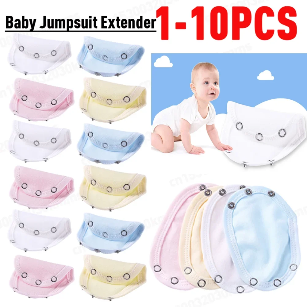 1-10PCS Baby Romper Partner Lengthen Pads Super Utility Bodysuit Diaper Jumpsuit Lengthen Extend Film Baby Infant Romper Partner