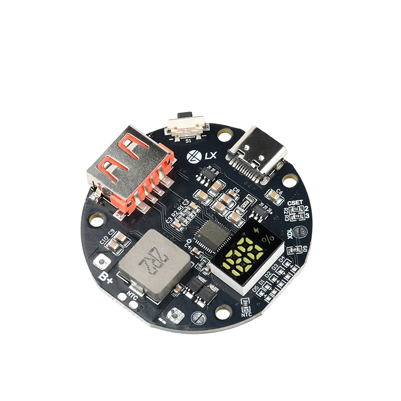 1PCS 22.5W Power Bank Dual Fast Charging Mobile Power Module 3.2V Lithium Iron Phosphate Supports PD/QC Super Fast Charging