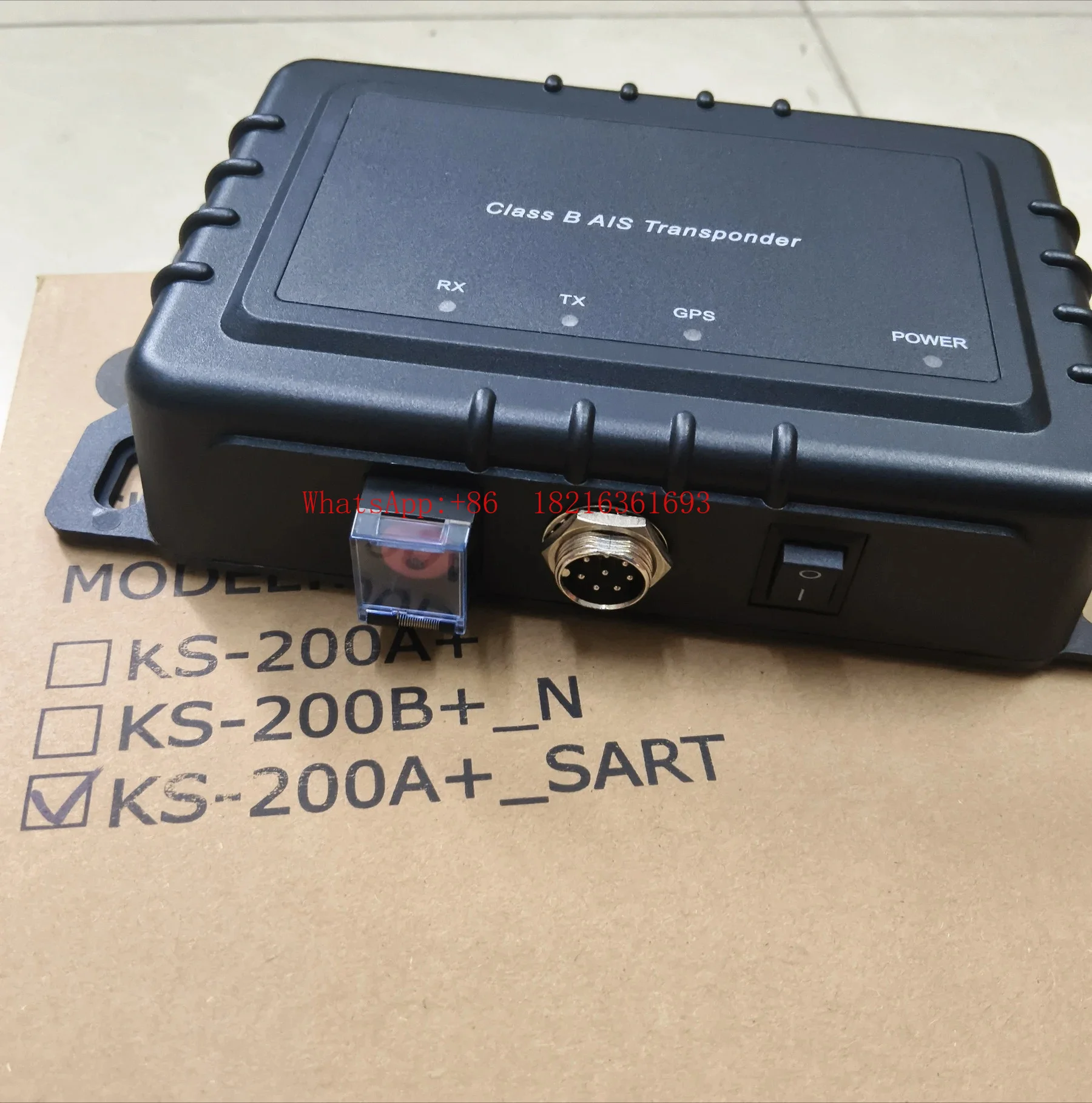 

Limited Offer Ship KS-200A+Ship B-class 5W B+Ais Repeater Supports Wireless Network