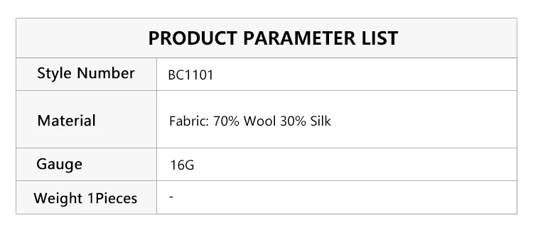 BC1101 Luxury Women's Silk Blend Merino Wool Pants High Quality Long Trousers 30% Silk 70% Wool Wear