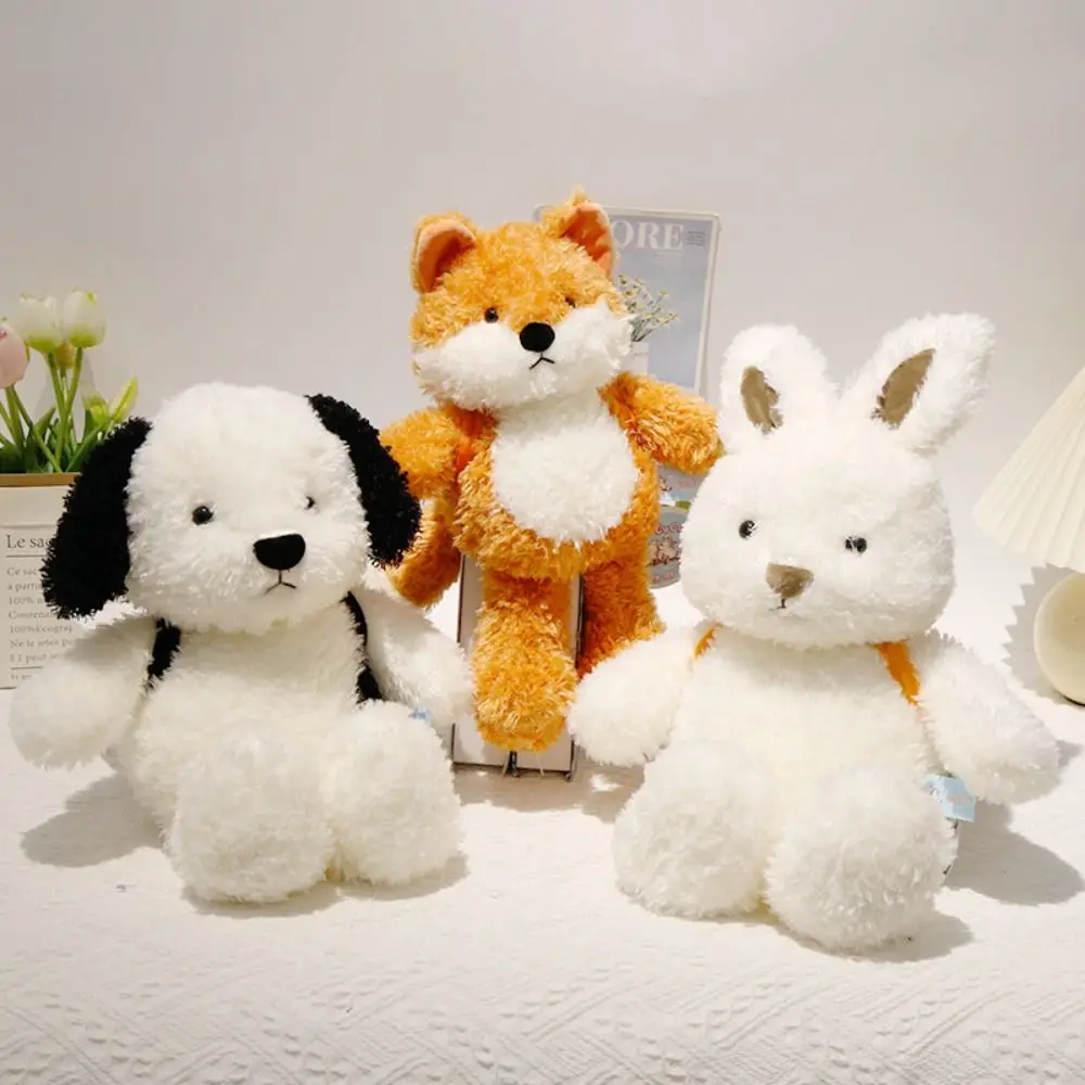 

Kawaii интерактивная кукла-кролик Beibei, удобная ручная работа, коллекция собак Beibei, 16 см, кукла-животное, подарки