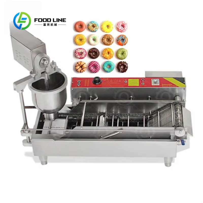 

High Productivity Automatic Mini Lokma Donut Maker 3 Shape Mochi Donut Fryer Customized Commercial Hot Sale