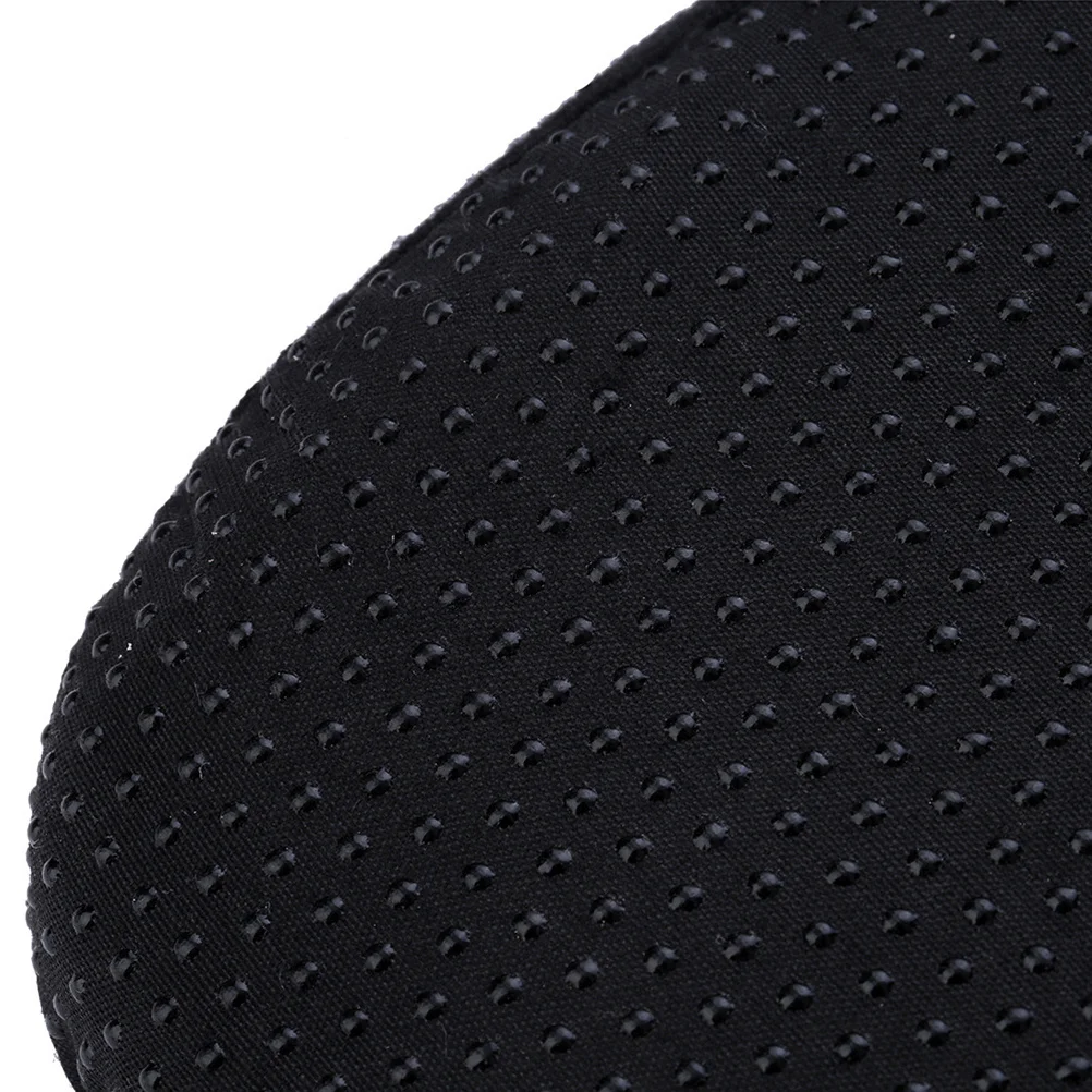 

2Pcs Soft Memory Cotton Armrest Pads with Elastic Cuff 25.4x13cm Black Universal Chair Support Elbow Relief Pillow Cushion