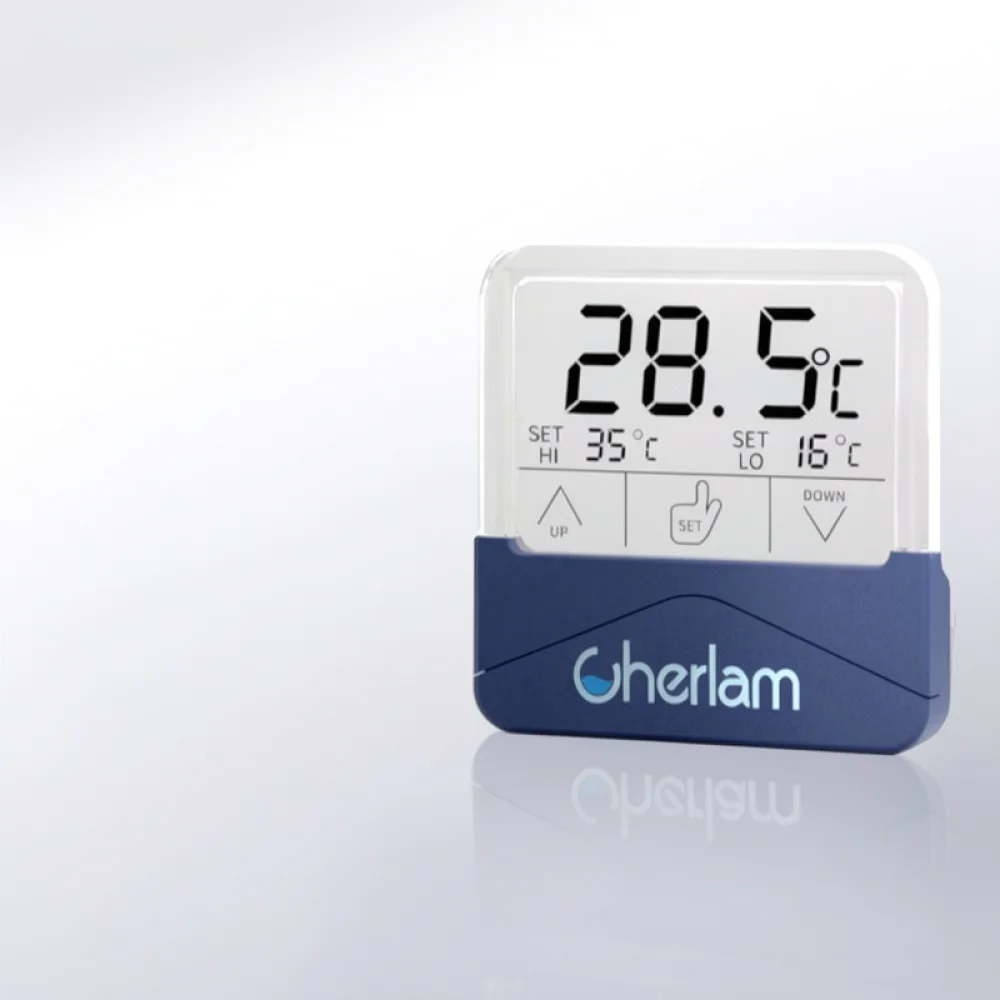 Digital Fish Tank For Chelang Adhesive Probe High Accuracy Water Temperature Monitor Aquarium Supplies