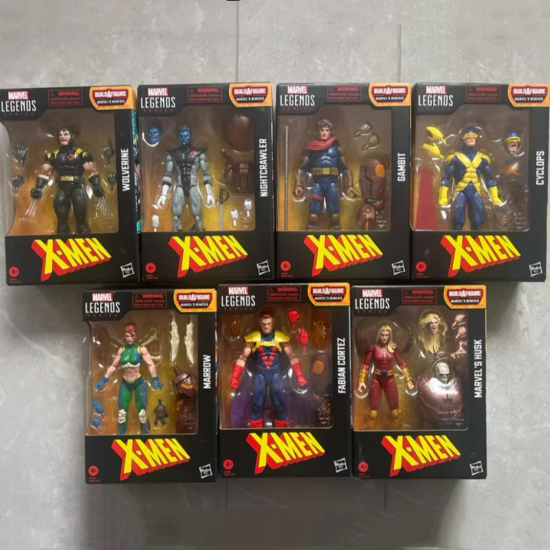 

In Spot Original Marvel Legend X-Men Series Garage Kit Wolverine Night Walker Cyclops Gambit Action Figures Collection Gift Toys