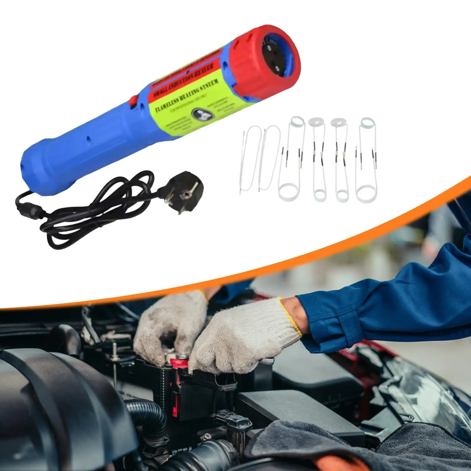 

Портативный комплект индукционного нагревателя 1,4 кВт, AU, 220 В, аксессуар, магнитный нагревательный инструмент