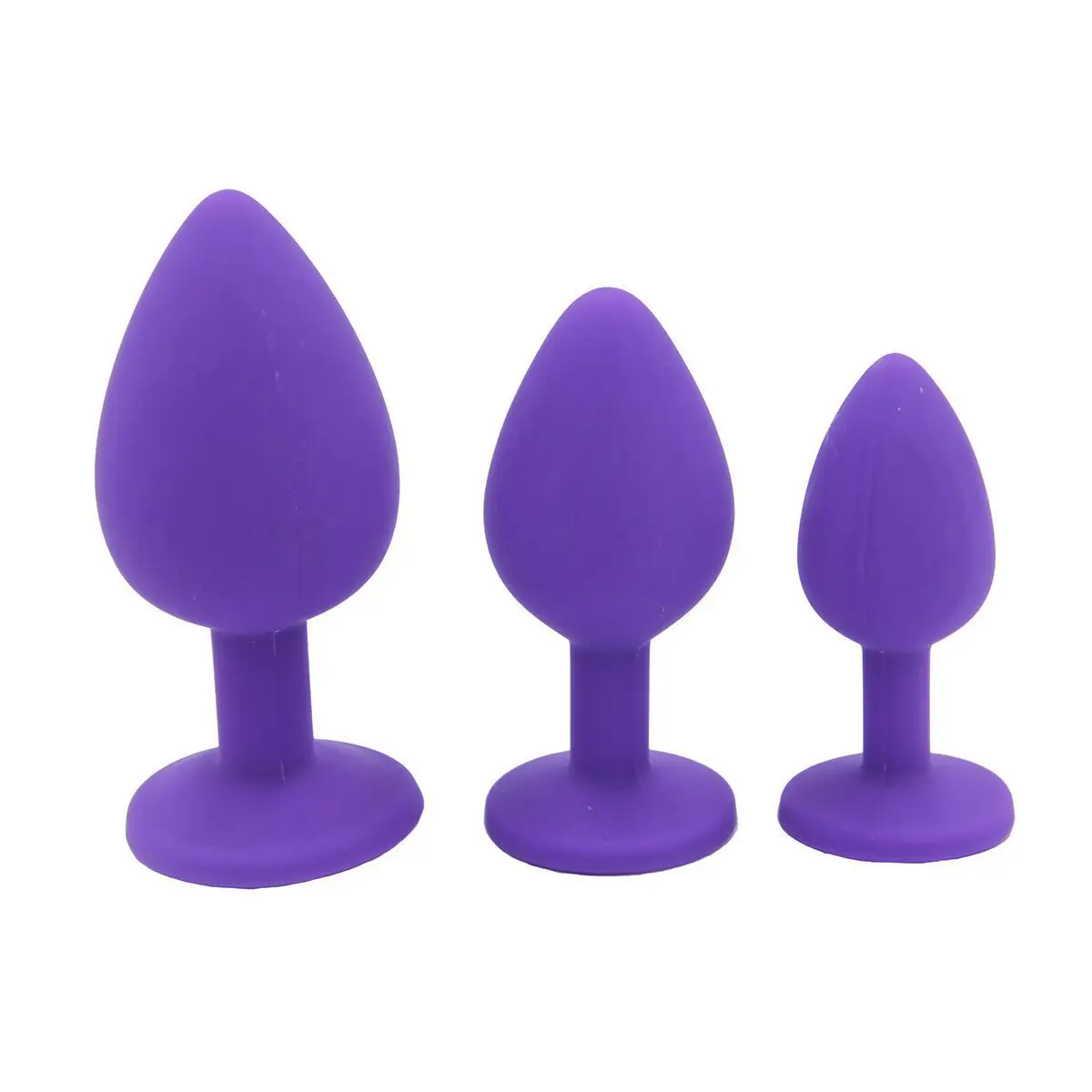 Silicone Anal Plug with Vibrator Massager Butt Plug Trainer Masturbator Adult Erotic Tools Anus Sex Toys for Female Male Unisex