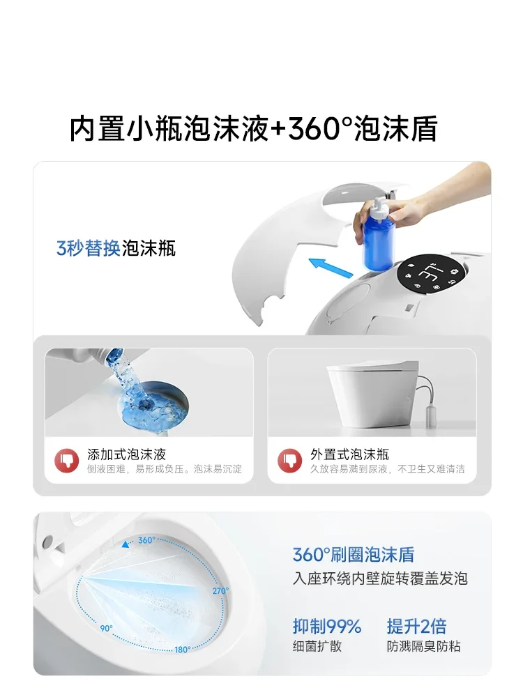 New Upgrade Waterless Pressure Limit Intelligent Home Automatic