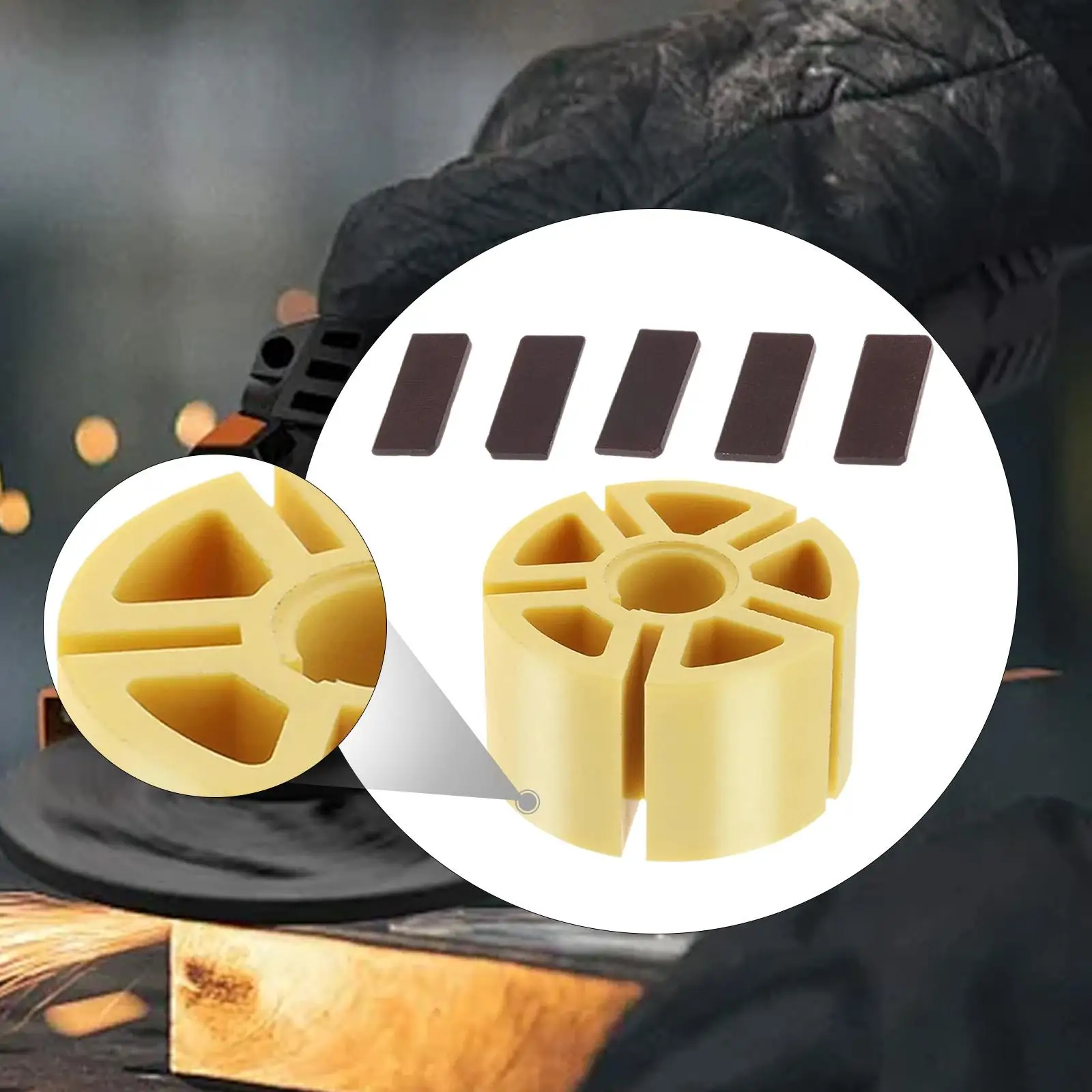 Air Grinder Rotor Blade Poliermaschine Laufrad Rotor Polierer Teile